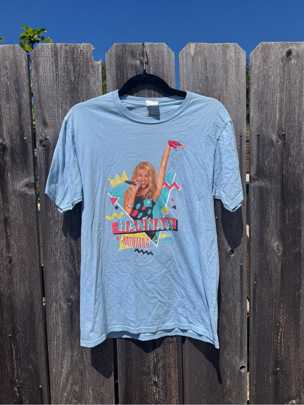 Disney Light Blue Hannah Montana Graphic Tee